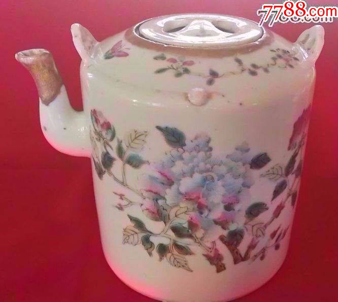 余元昌造精美茶壶-价格:1200元-se86443213-彩绘瓷/彩瓷-零售-7788