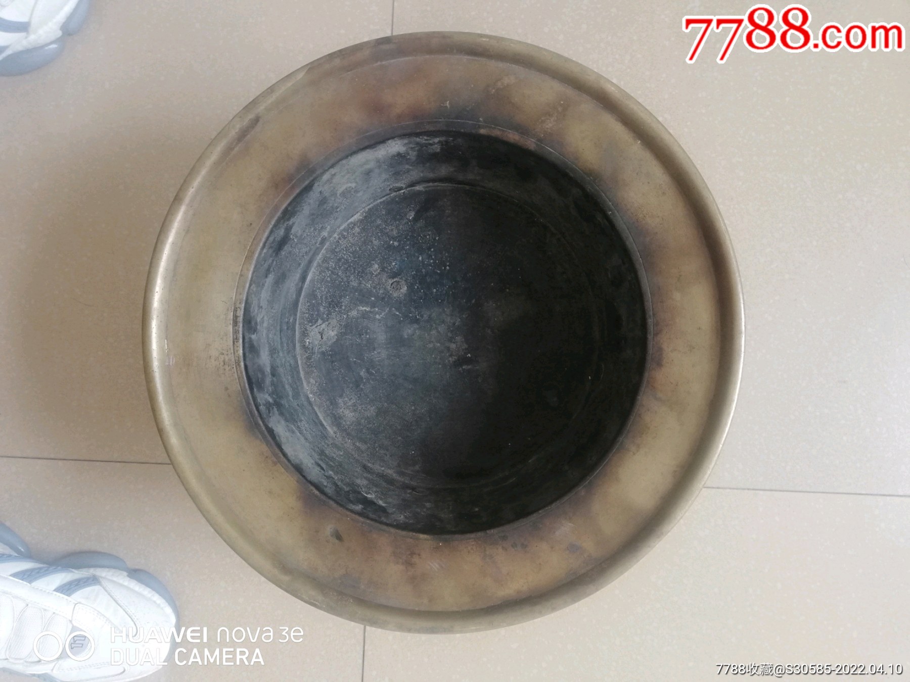 比较少见的晚清一民国时期的铜火盆