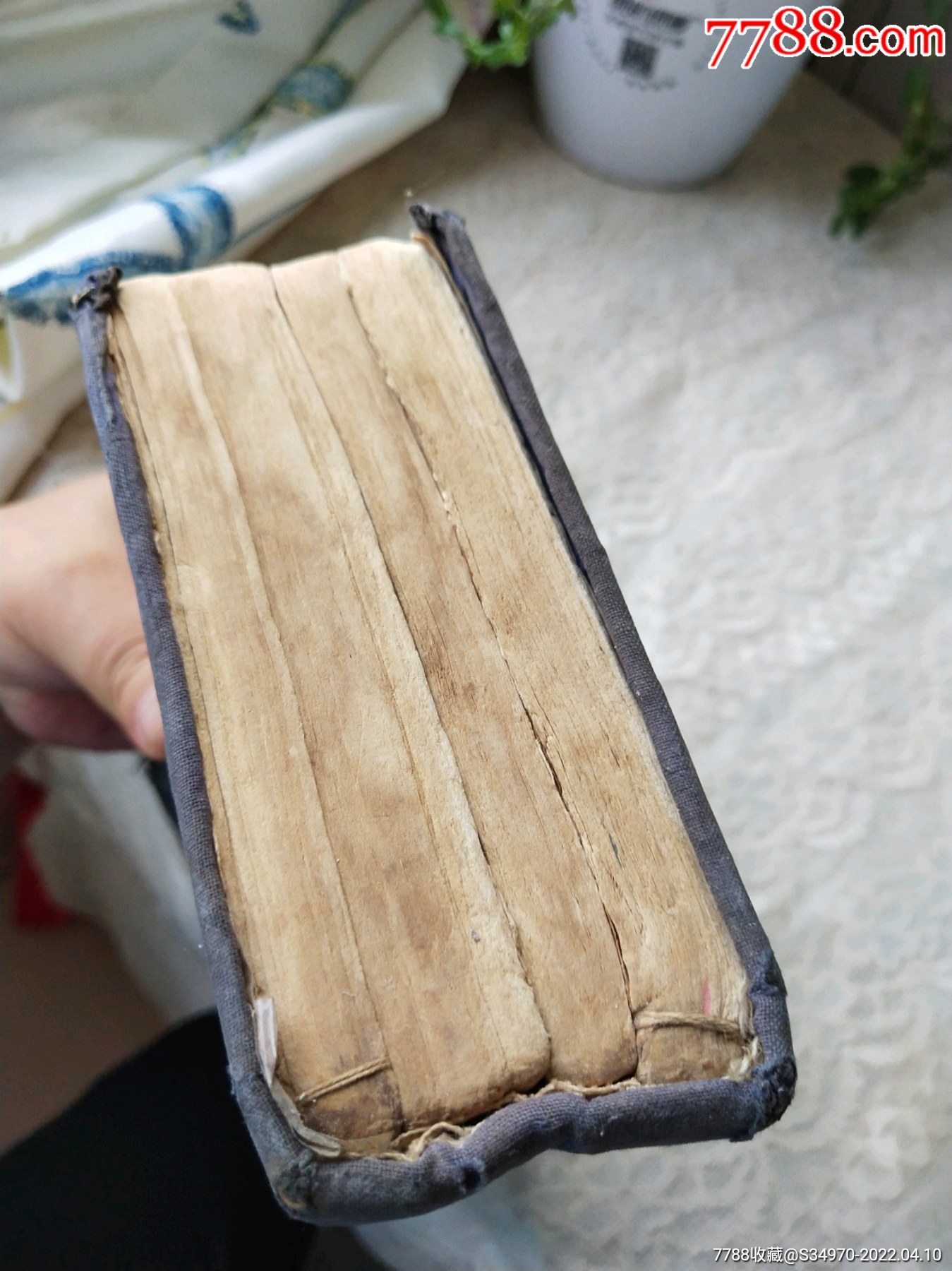 民国基督教书1941年圣经公会印发新旧约全书一巨厚册全品如图