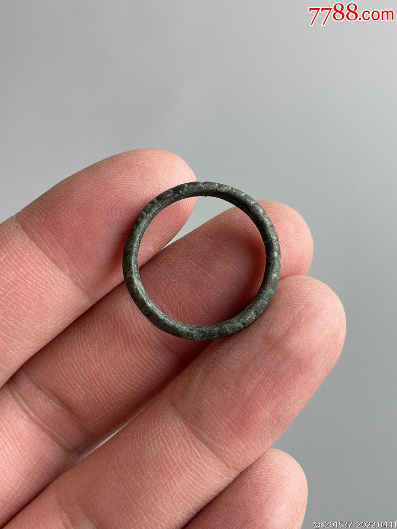 青铜玄纹戒指-价格:500元-se86459403-铜杂件-零售-7788老算盘收藏