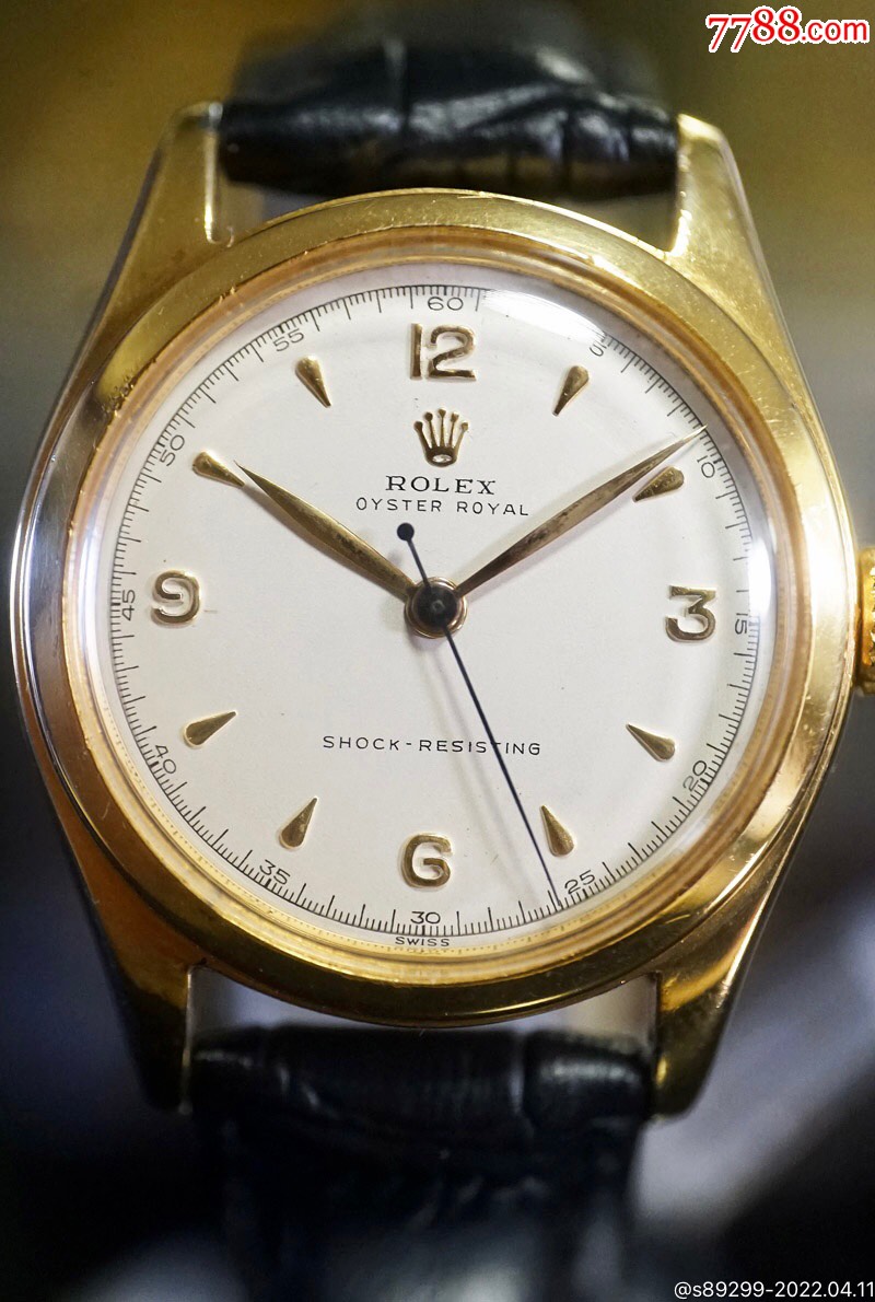 劳力士50年代瑞士rolex手动男士古董机械表一劳永逸