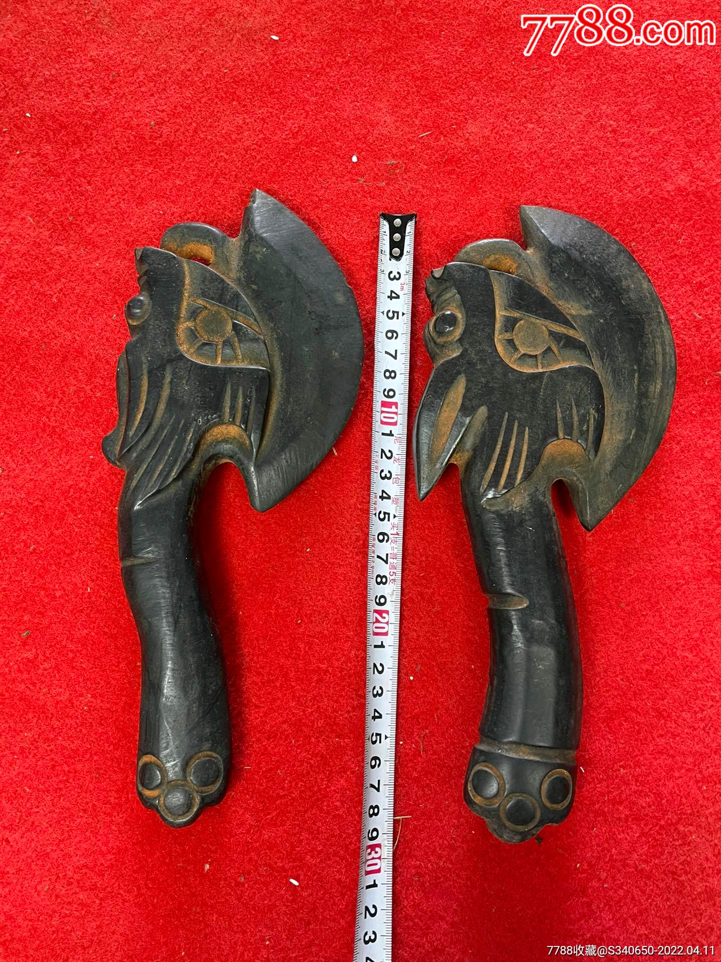 陨石石斧-价格:2600元-se86465986-陨石-零售-7788工艺品