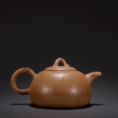 储建飞款紫砂青蛙荷叶茶壶