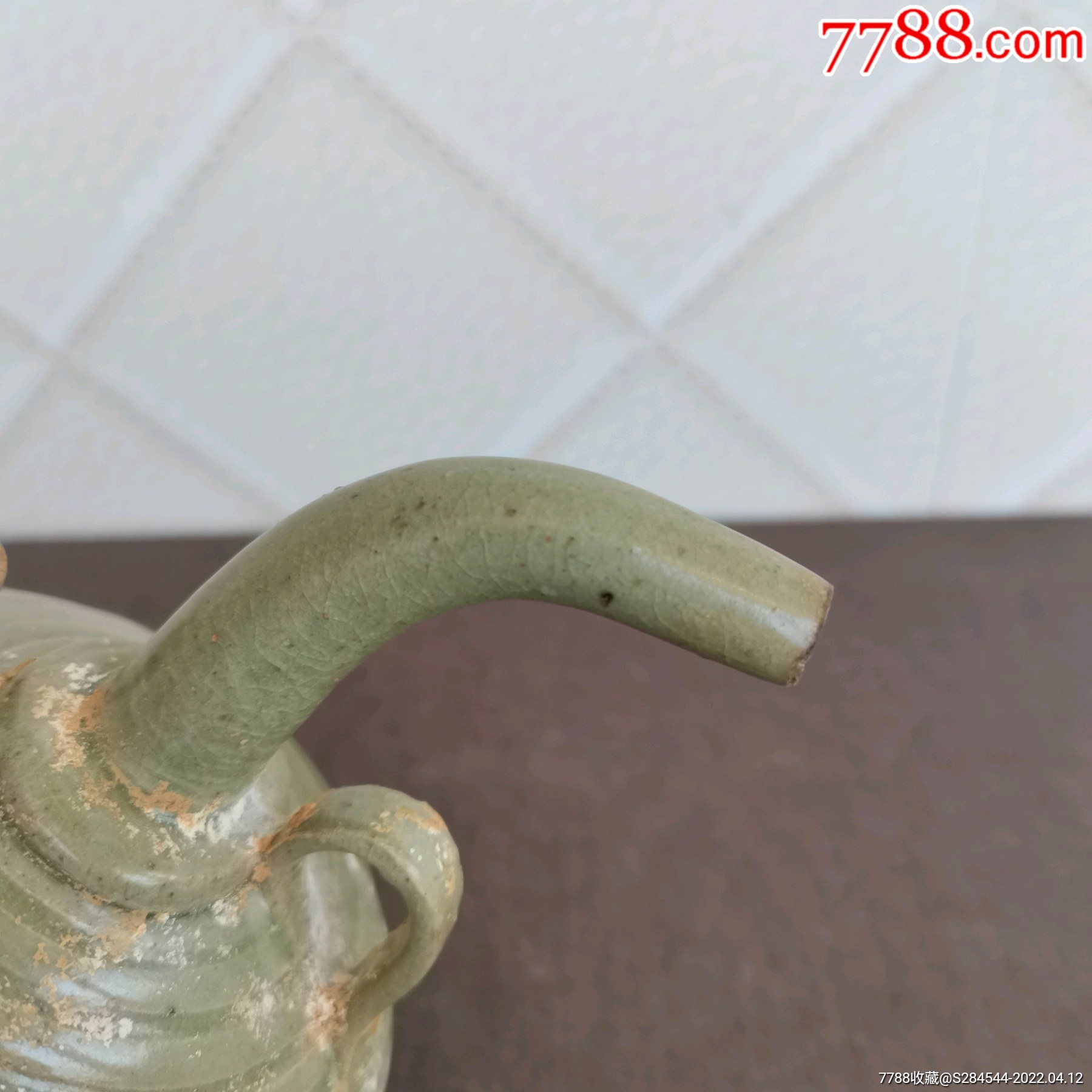 宋代福建越窑水烟壶