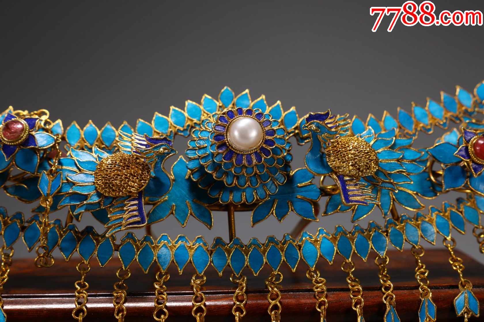 累丝凤纹发簪_银簪/银钗_第2张_7788砚台收藏