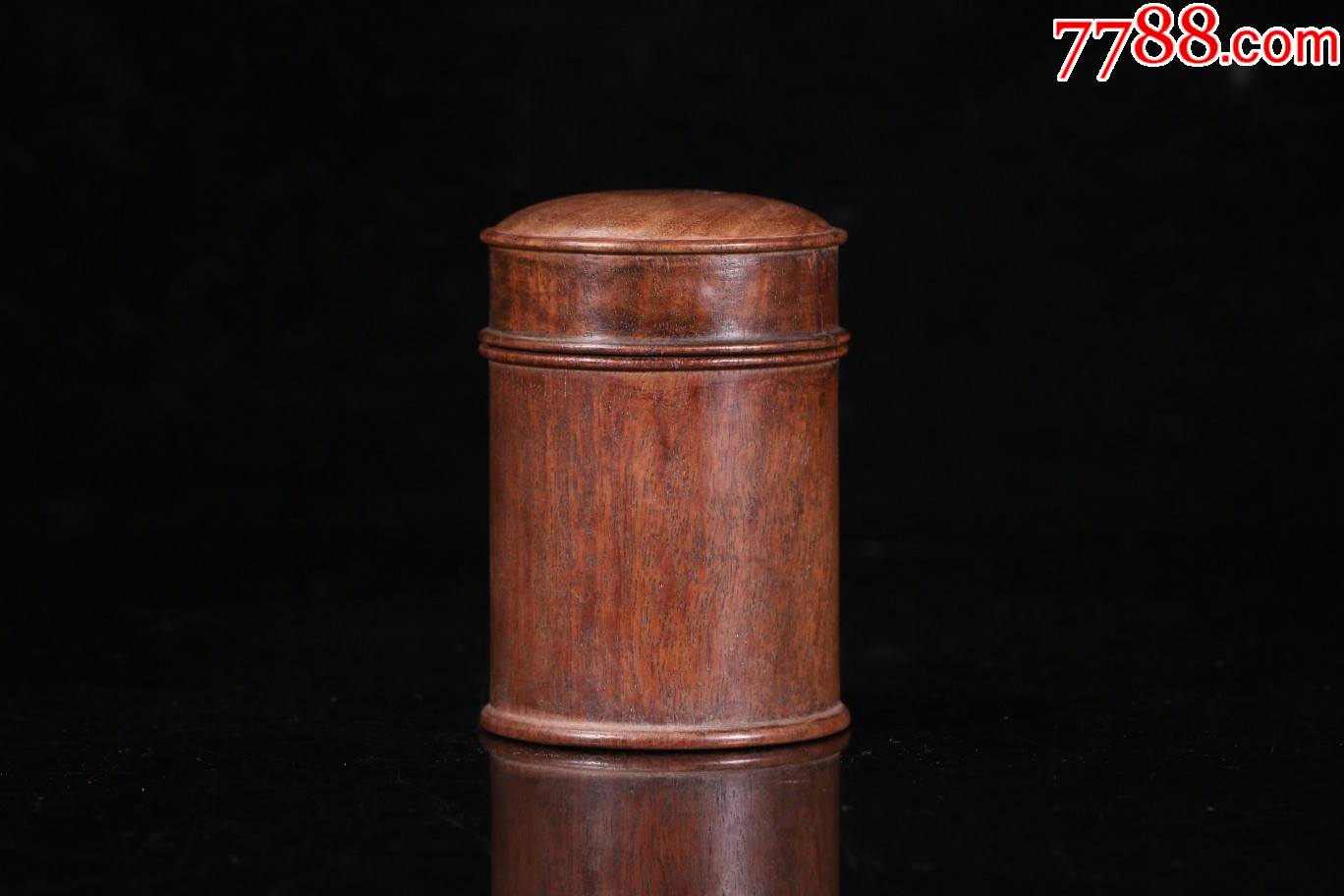 回流黄花梨茶叶罐