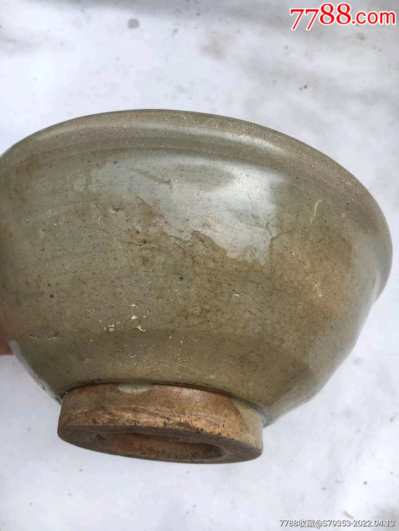 明代青釉碗-价格:400元-se86501422-青瓷/秘色瓷-零售-7788奇石收藏