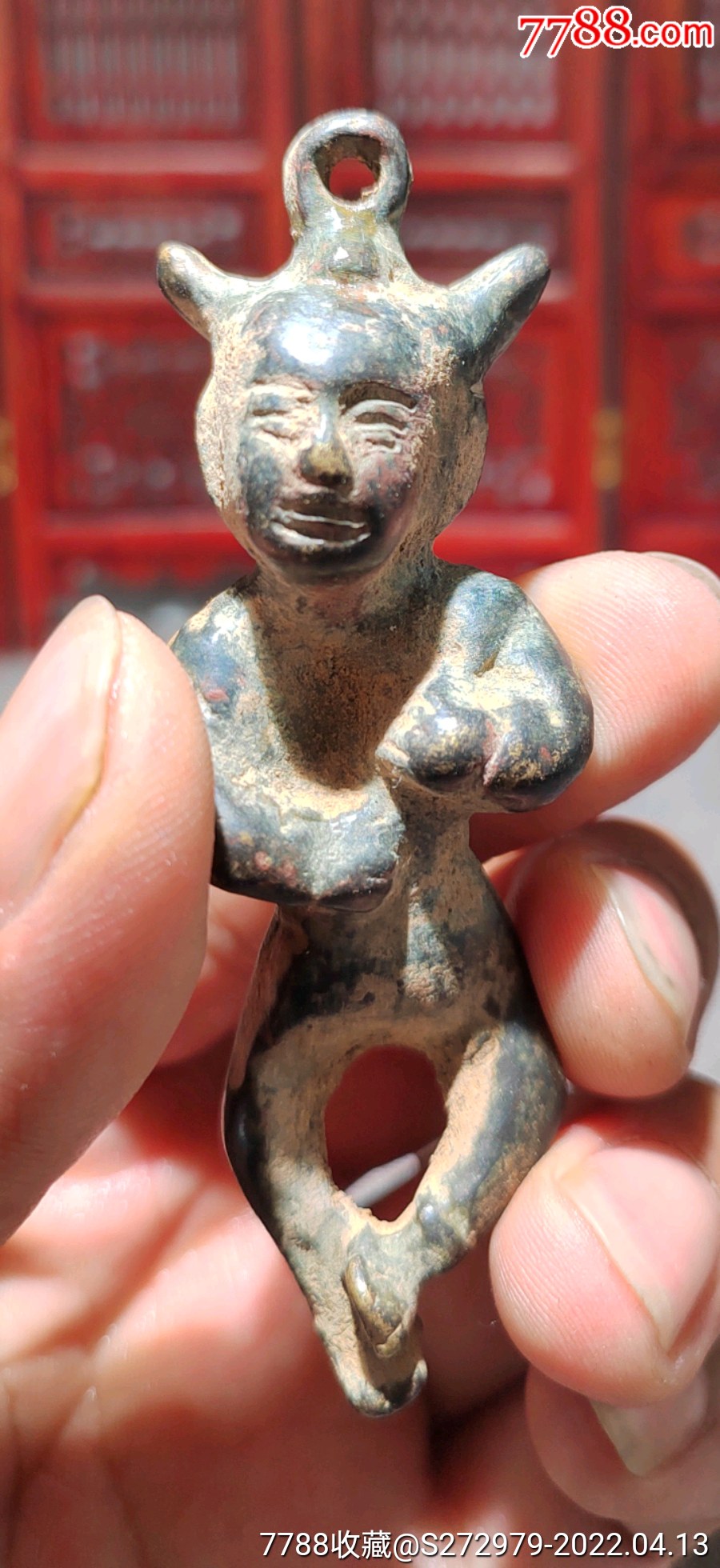 小铜人,实心的-价格:150元-se86506590-铜杂件-零售-7788锡器收藏