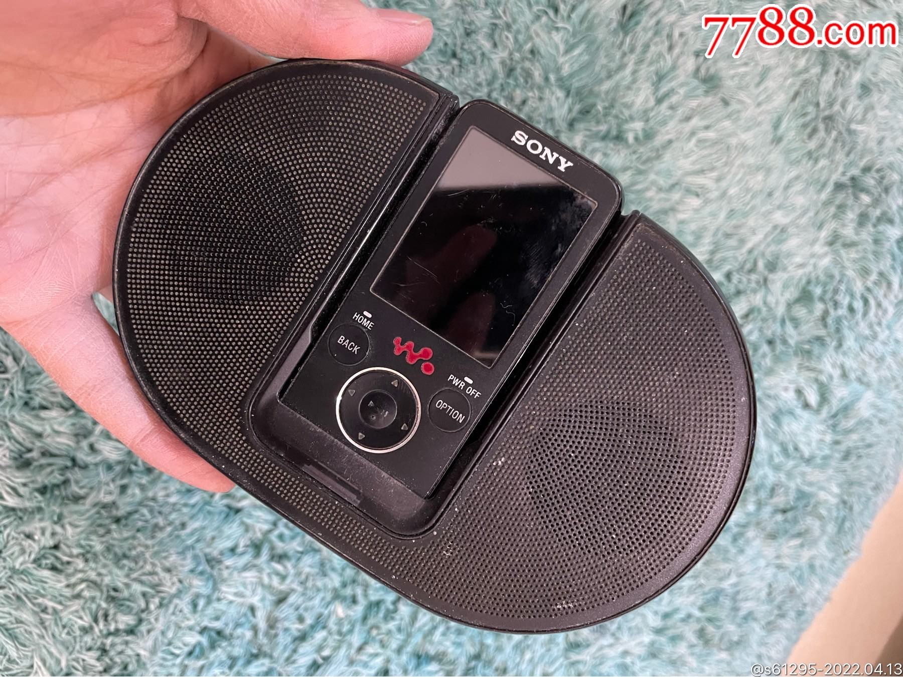 索尼mp3随身听nws636f带喇叭