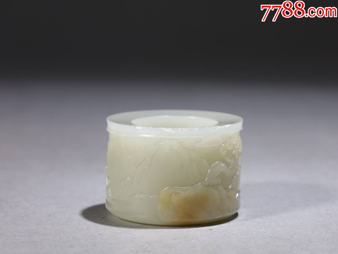 5品99和田玉精雕金刚手砚屏￥3,5009.5品99和田玉扳指￥6,5009.