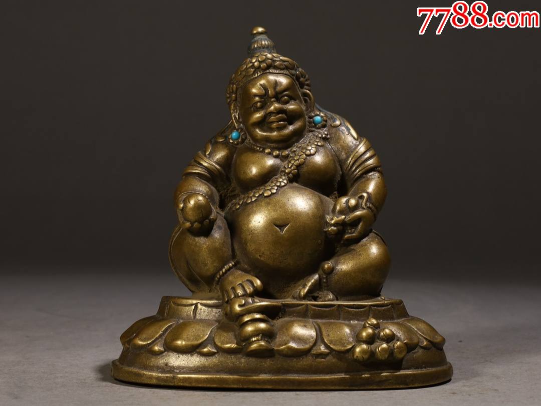 铜制黄财神坐像._价格3500元_第1张_7788收藏__收藏热线