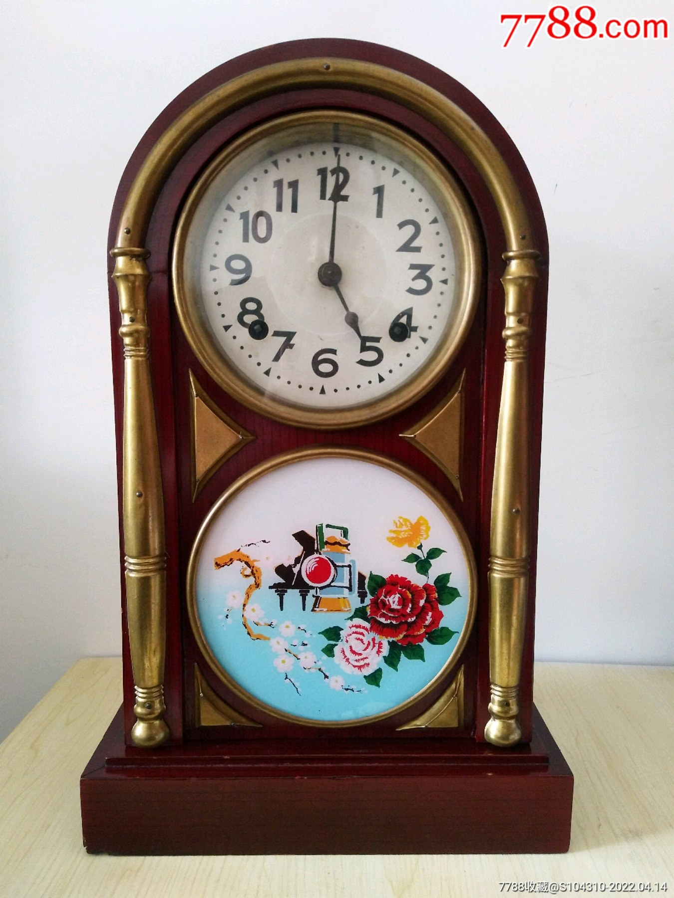 民国爱知牌老座钟-座钟/落地钟-7788期刊网