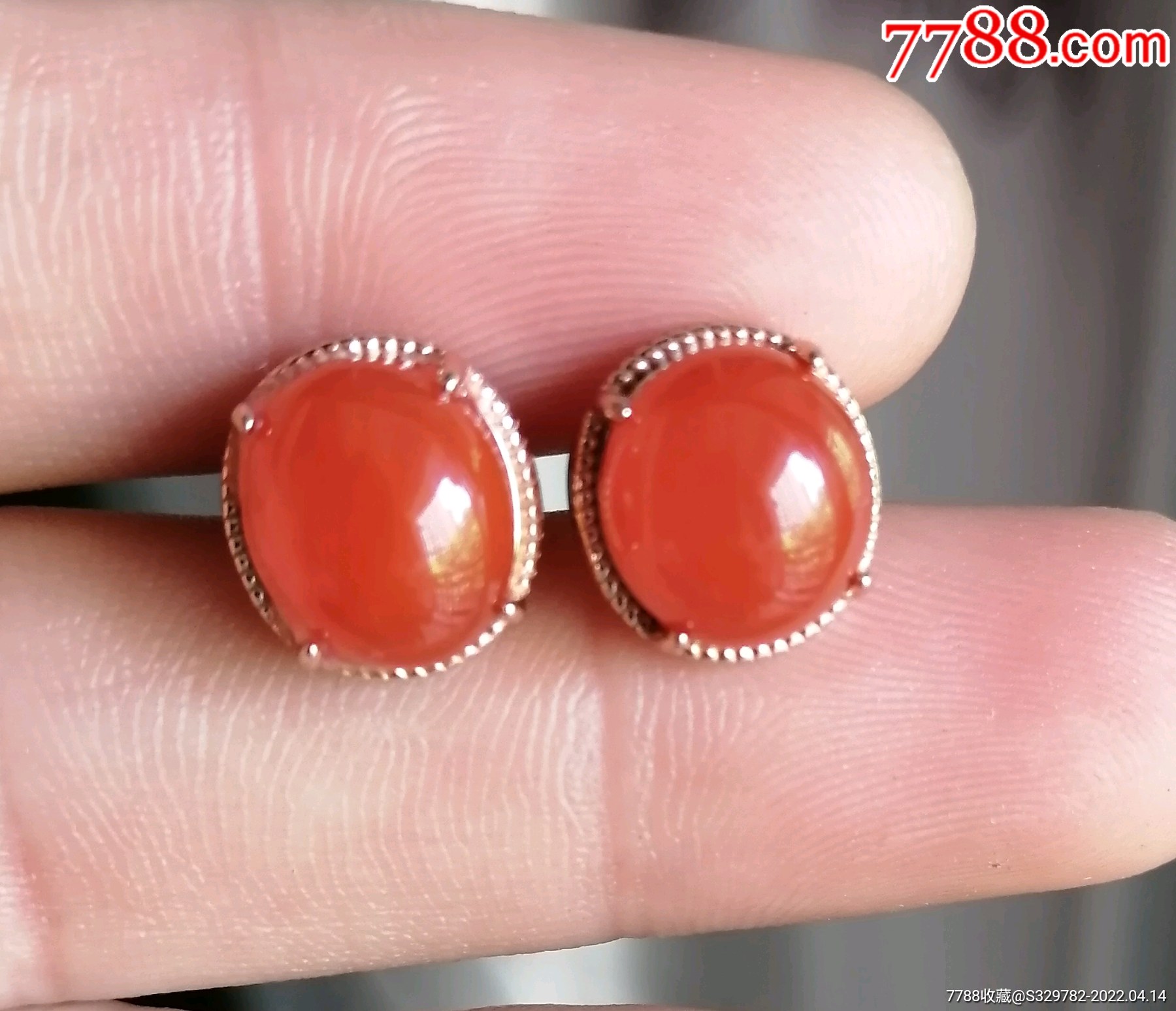 南红玛瑙耳钉_价格360元_第1张_7788商城__七七八八商品交易平台(7788