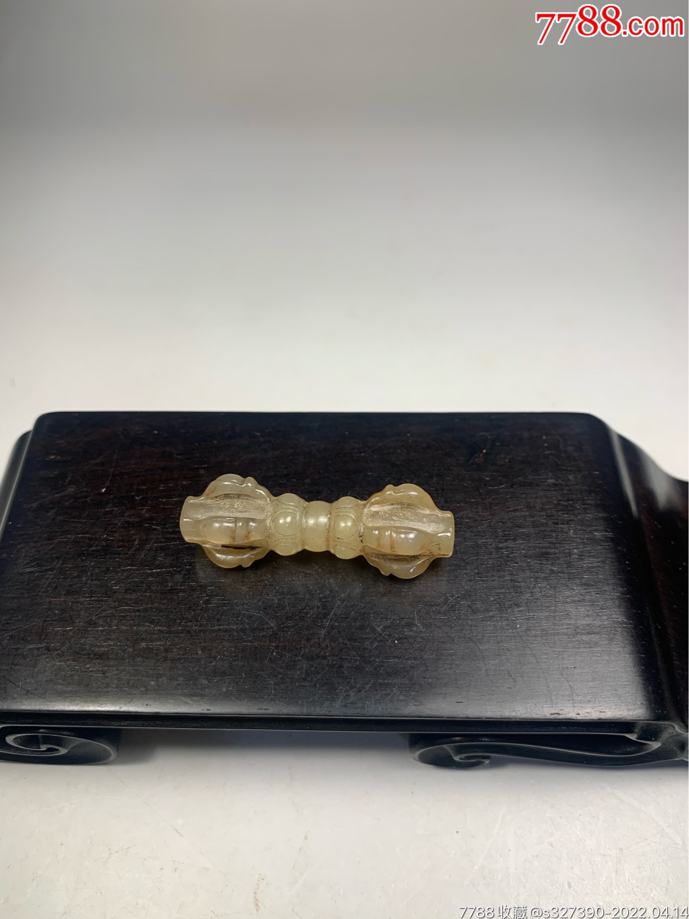 老玉和田玉明代金刚杵