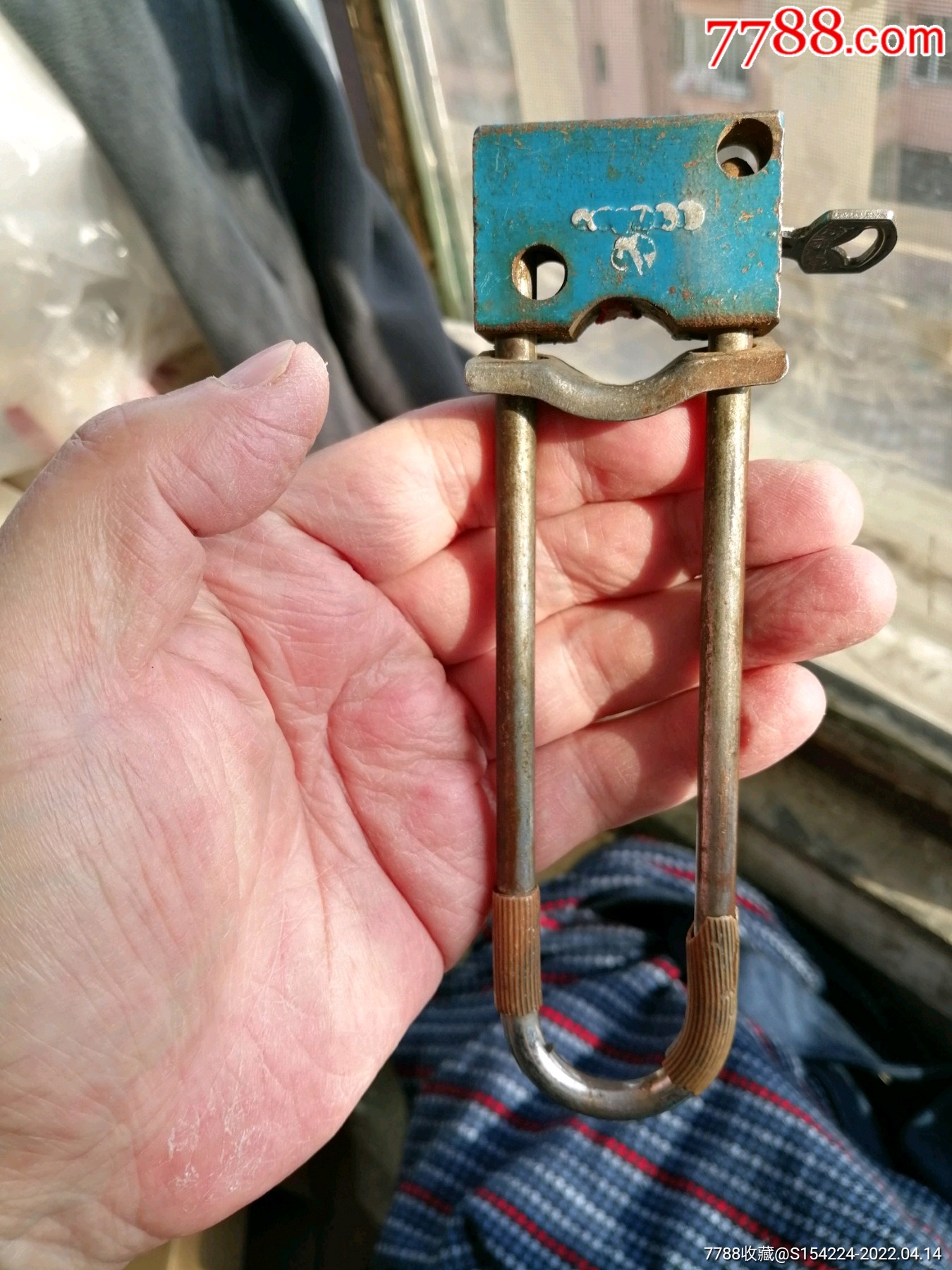 八十年代第一批自行车老叉锁