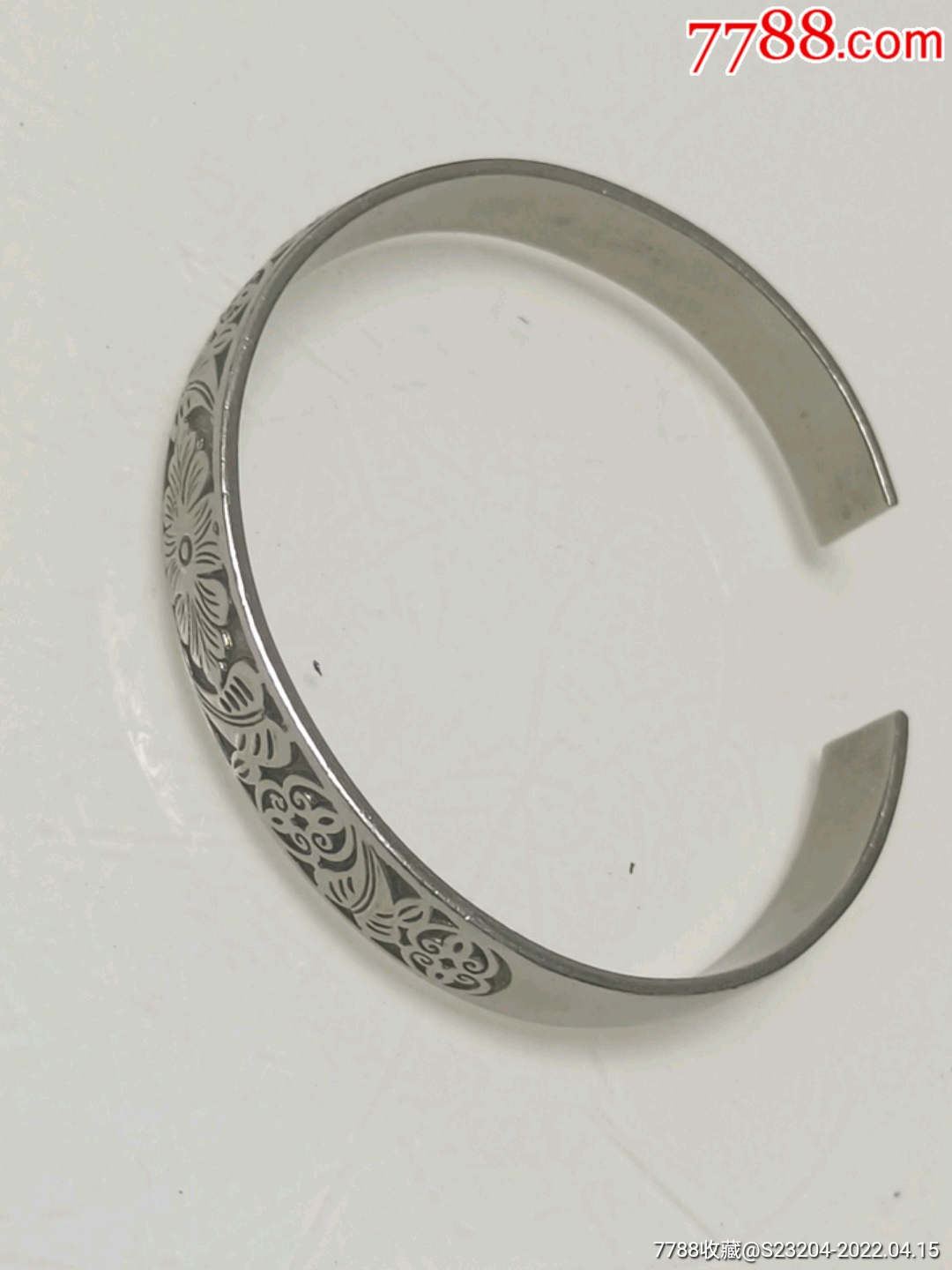 藏银手镯一个_价格138元【廊坊收藏】_第1张_7788收藏__收藏热线
