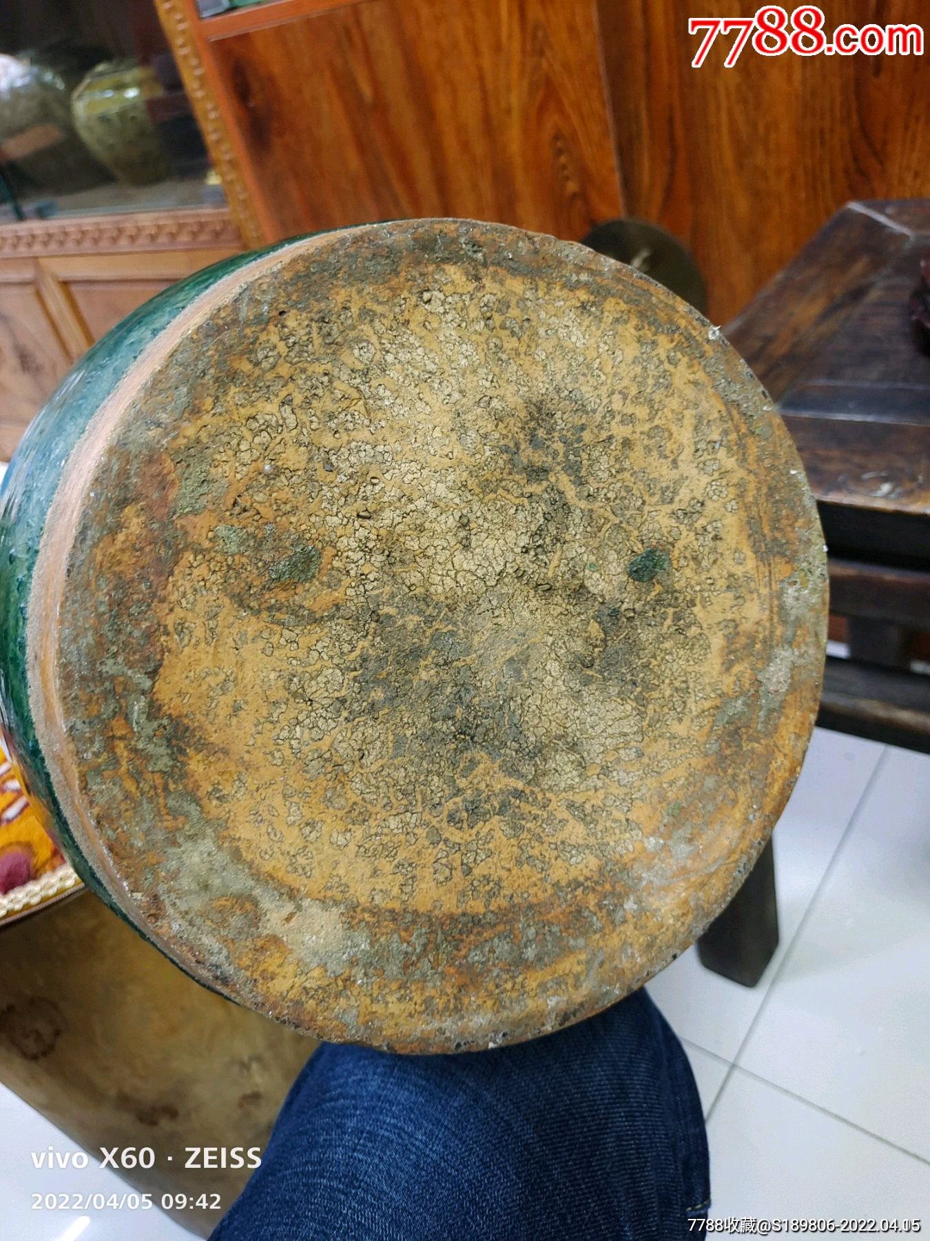 铜官窑绿釉酒坛子-价格:598元-se86549448-其他陶器-零售-7788老玩具