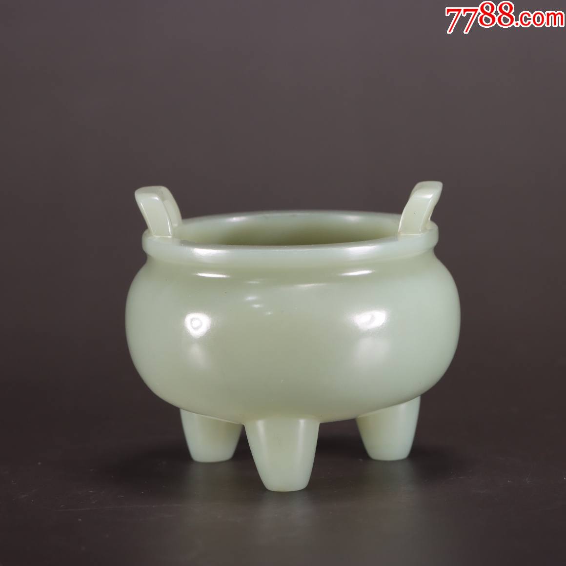 和田玉素面香炉aa91s90f