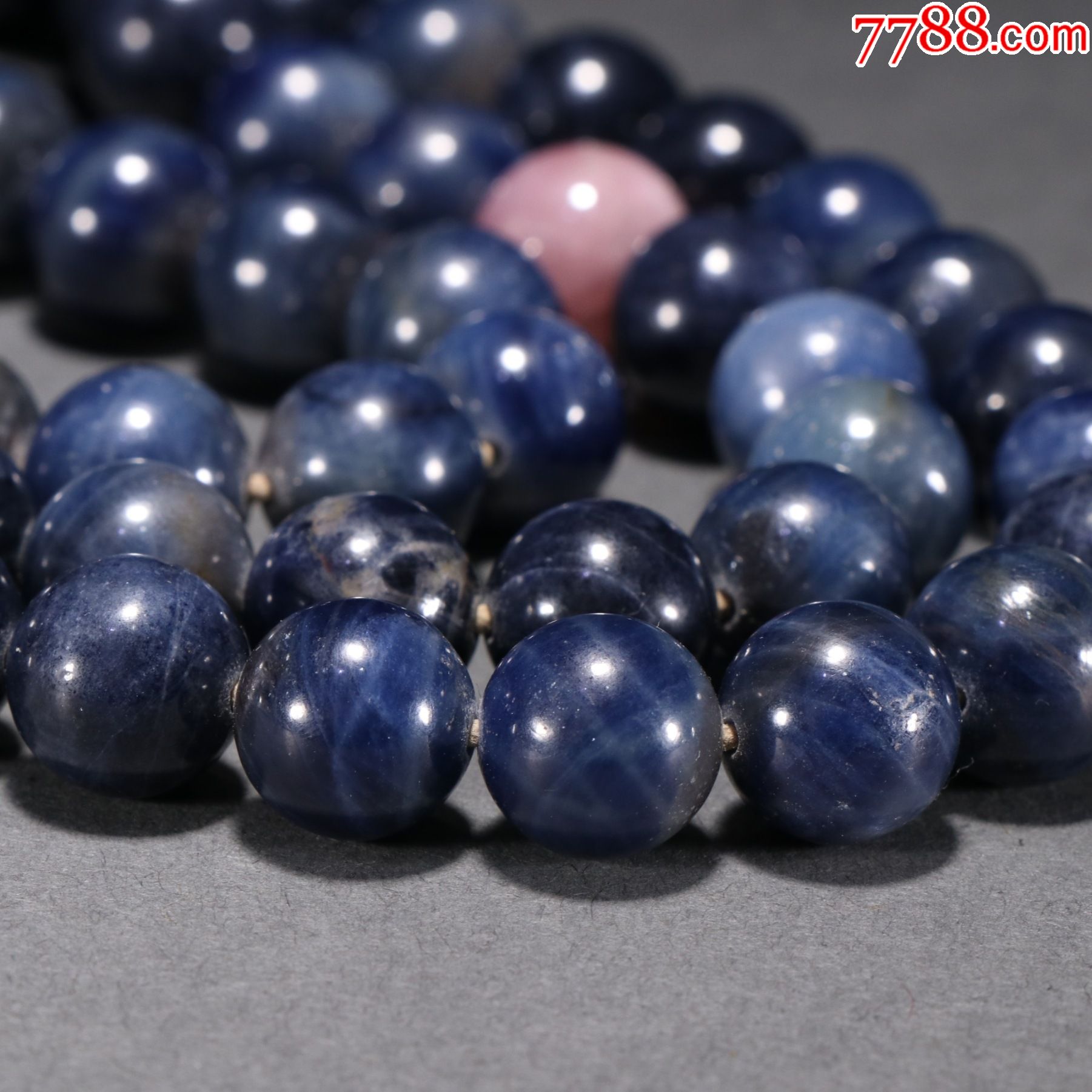 蓝宝石108佛珠