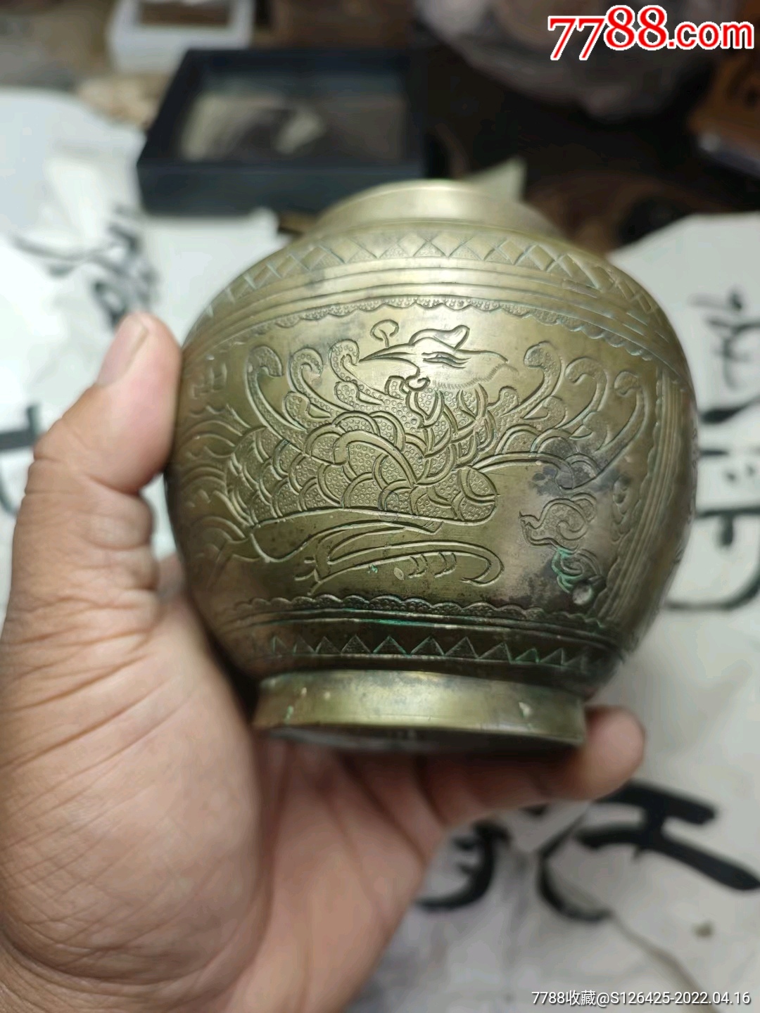 宣德年制铜罐-价格:1300元-se86564493-铜皿/盛具-零售-7788铜器收藏