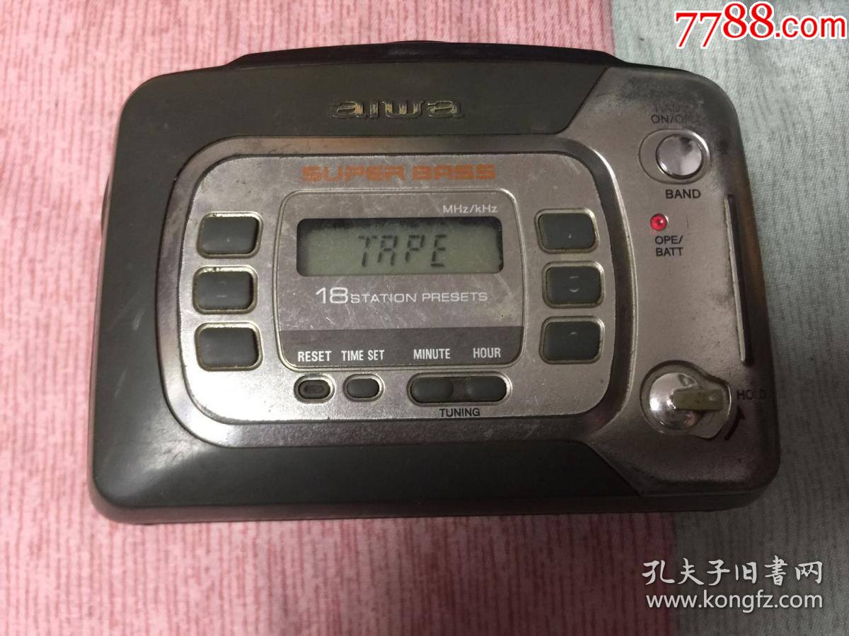 aiwa爱华磁带随身听hstx376印度尼西亚制造