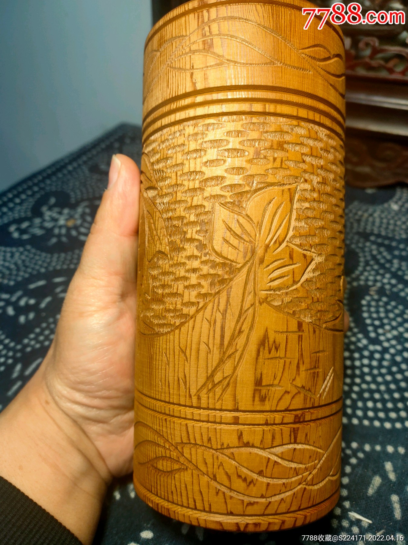 刺柏松杯子-价格:880元-se86569915-其他木制用品-零售-7788画报