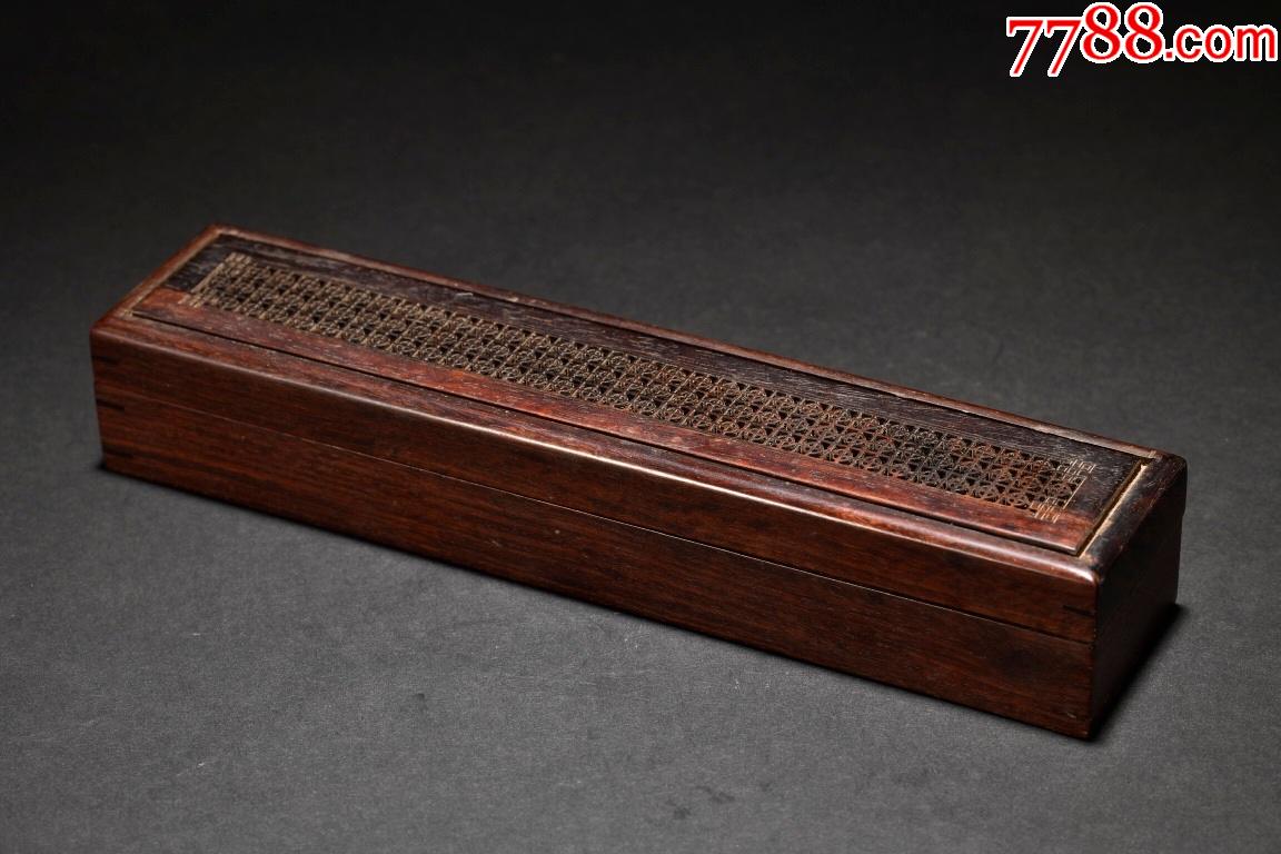 紫檀木香盒