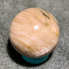  strong>天然缅甸树化玉(木化玉)圆珠一颗! /strong>_其他宝石