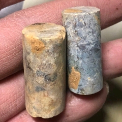  strong>浙江良渚文化實心無孔管 /strong>_其他玉石/玉器_其他玉石