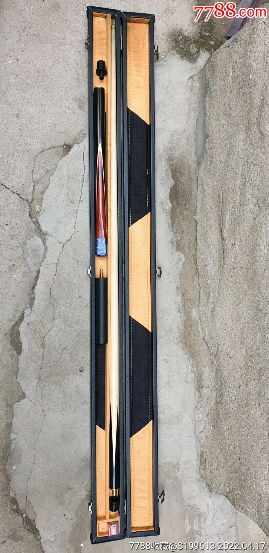 第1帖全品fury台球杆一套可拆成三节带原杆盒送美产壳粉白菜价