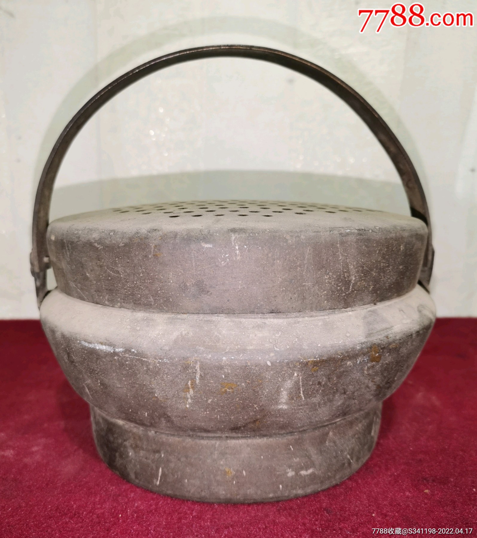 民国暖手炉_铜皿/盛具_第1张_7788茶具