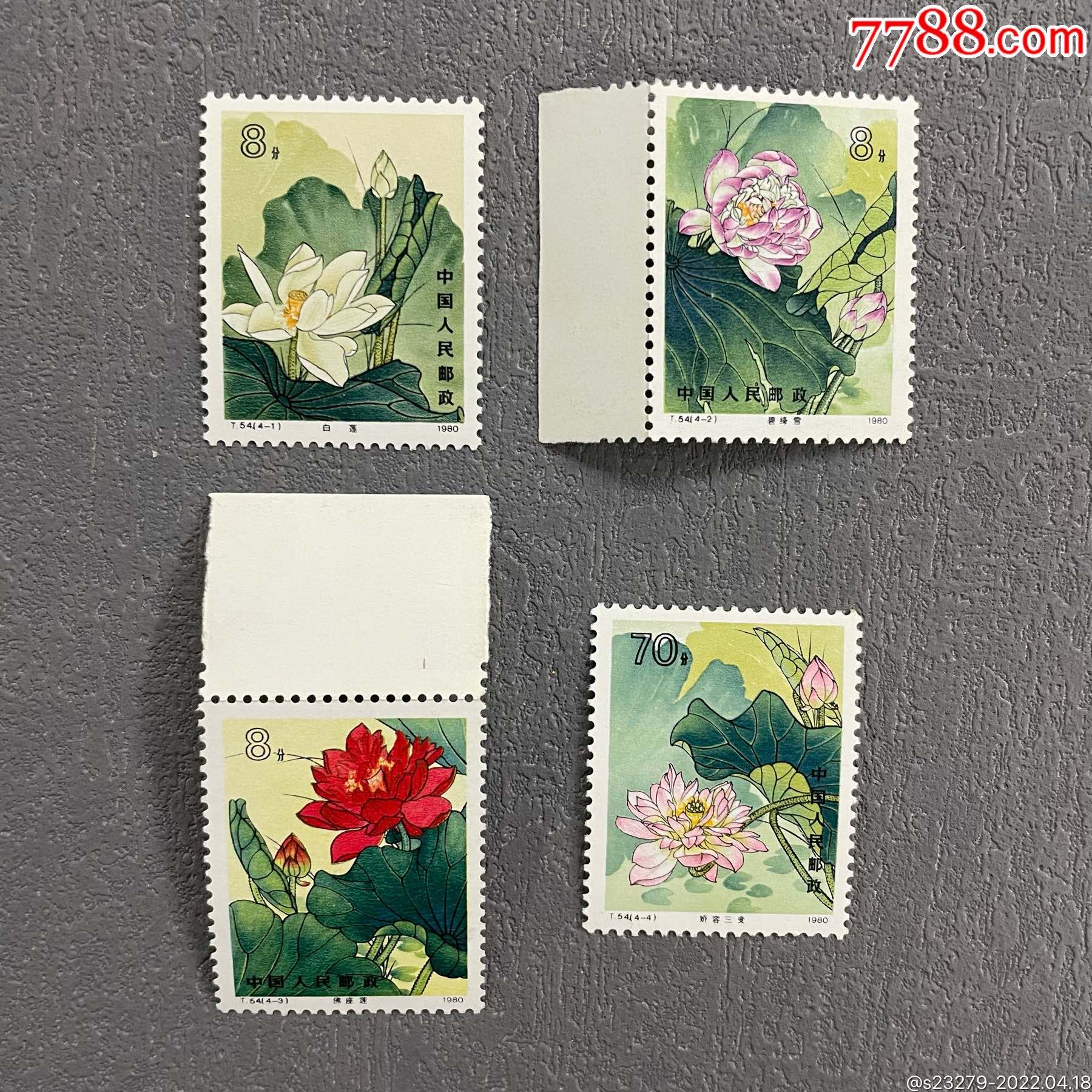 好品荷花_新中国邮票_第1张_7788老玩具收藏