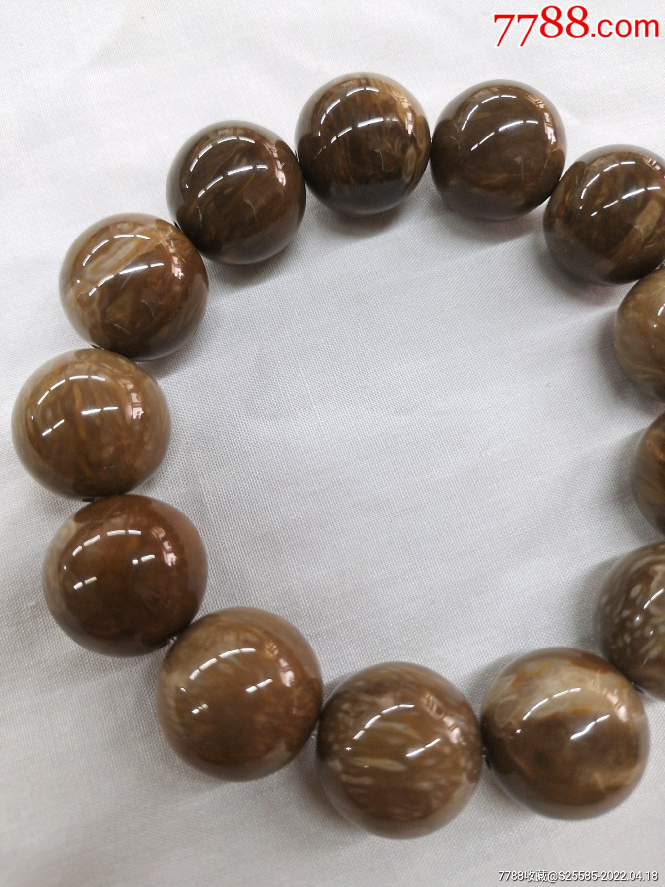 草花玛瑙手串_玛瑙_第3张_7788奇石收藏