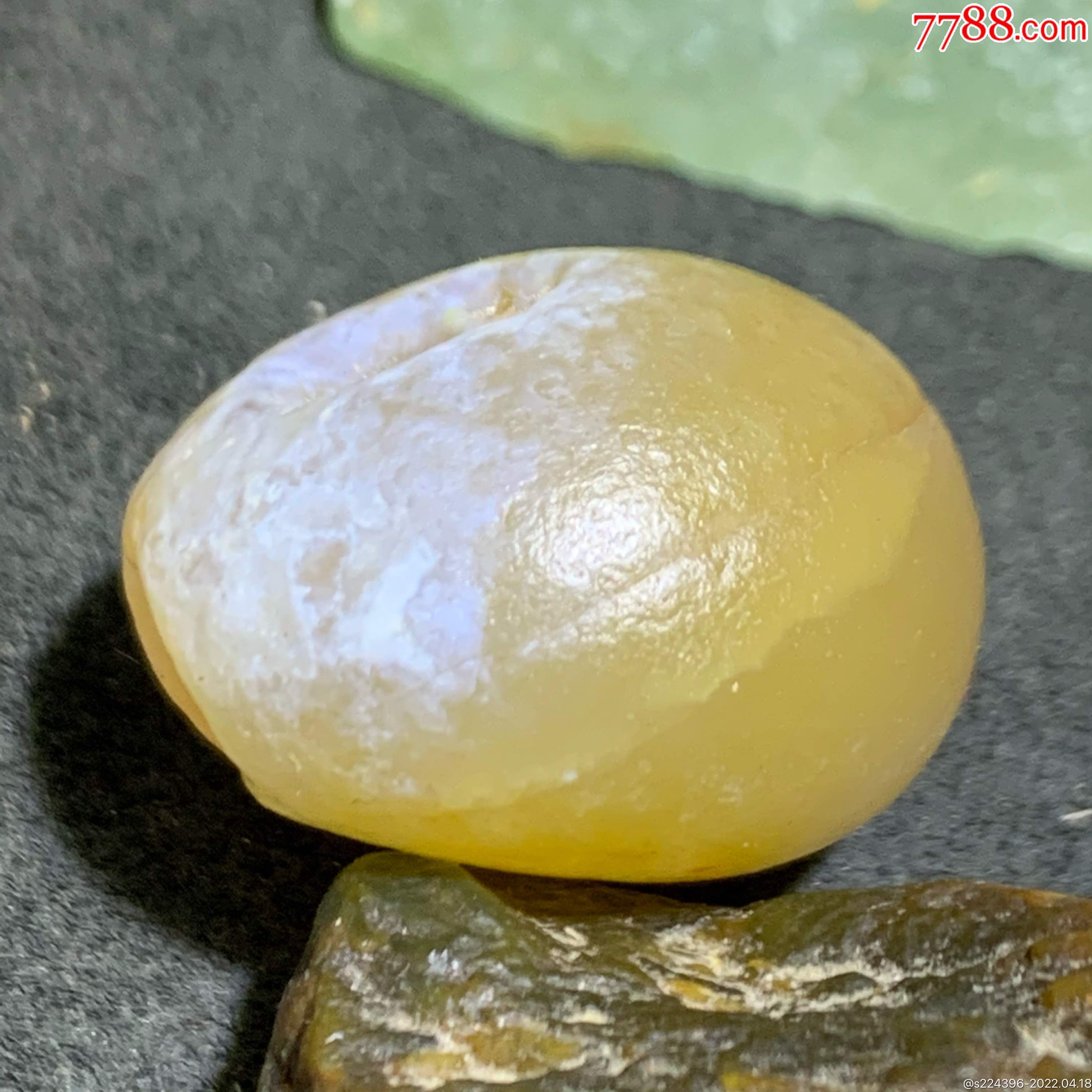 精美天然阿拉善高玉化玛瑙原石一颗