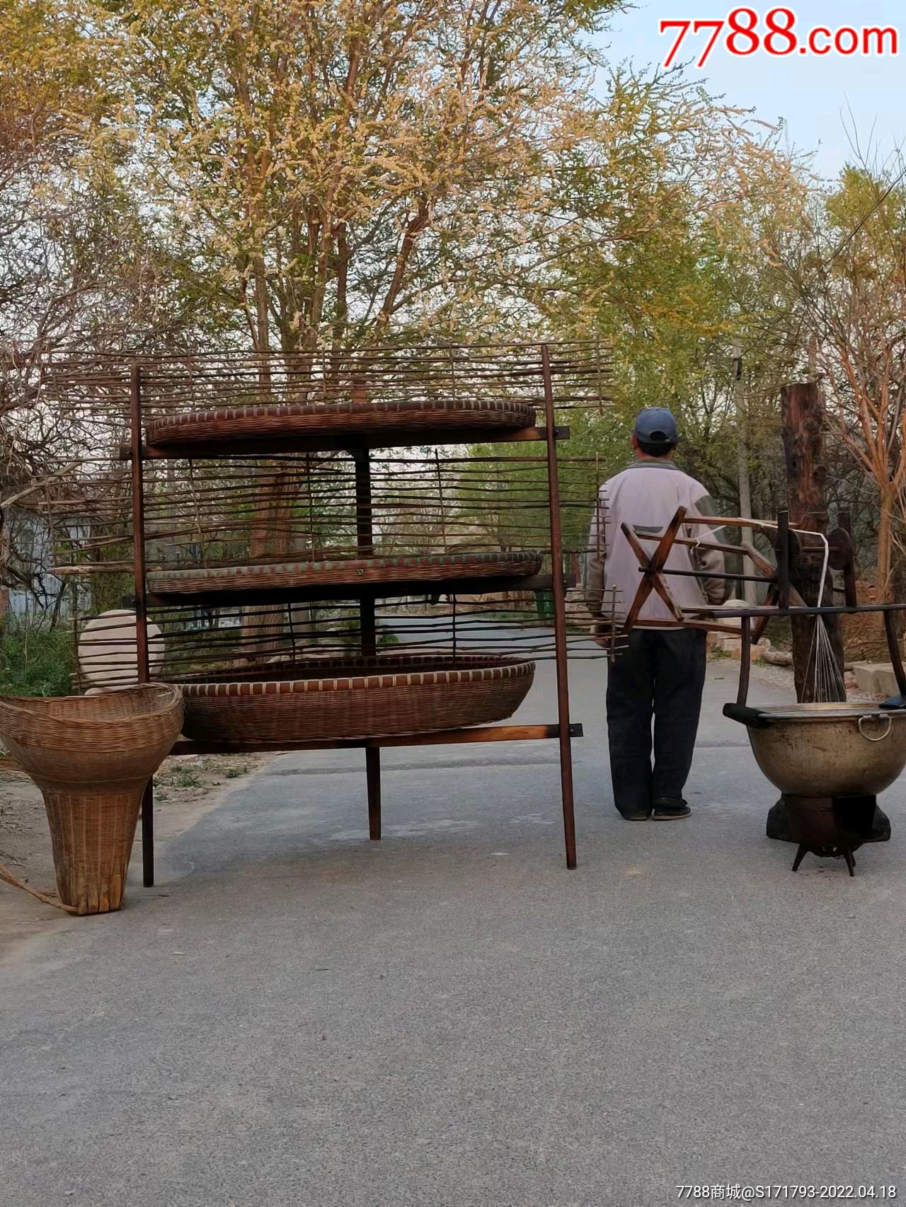 民国养蚕缫丝的精品工具一套