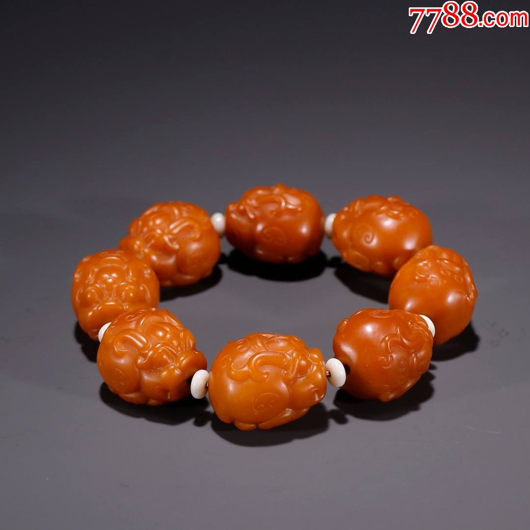 和田玉貔貅手串