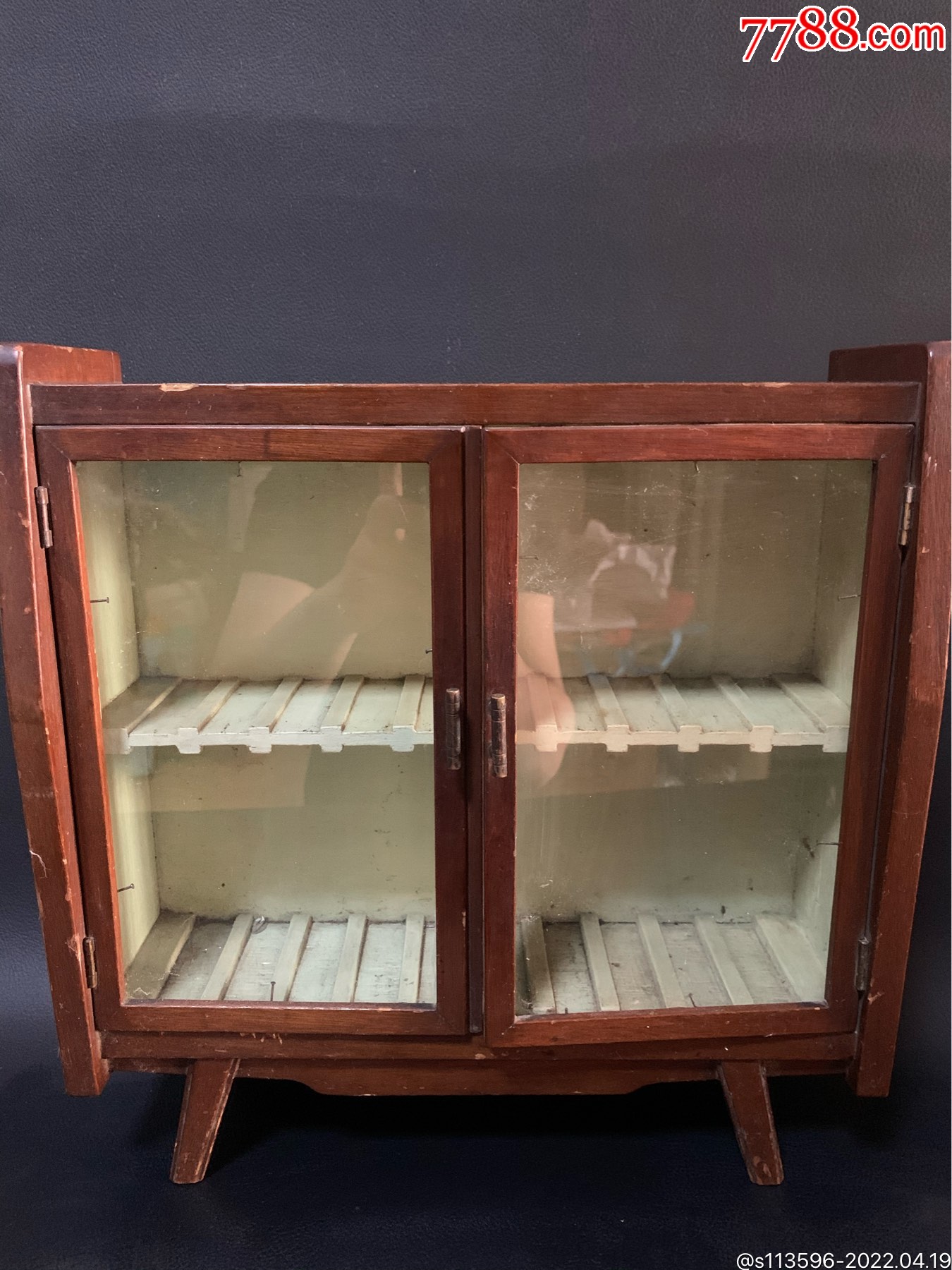 80年代木磁带收纳柜