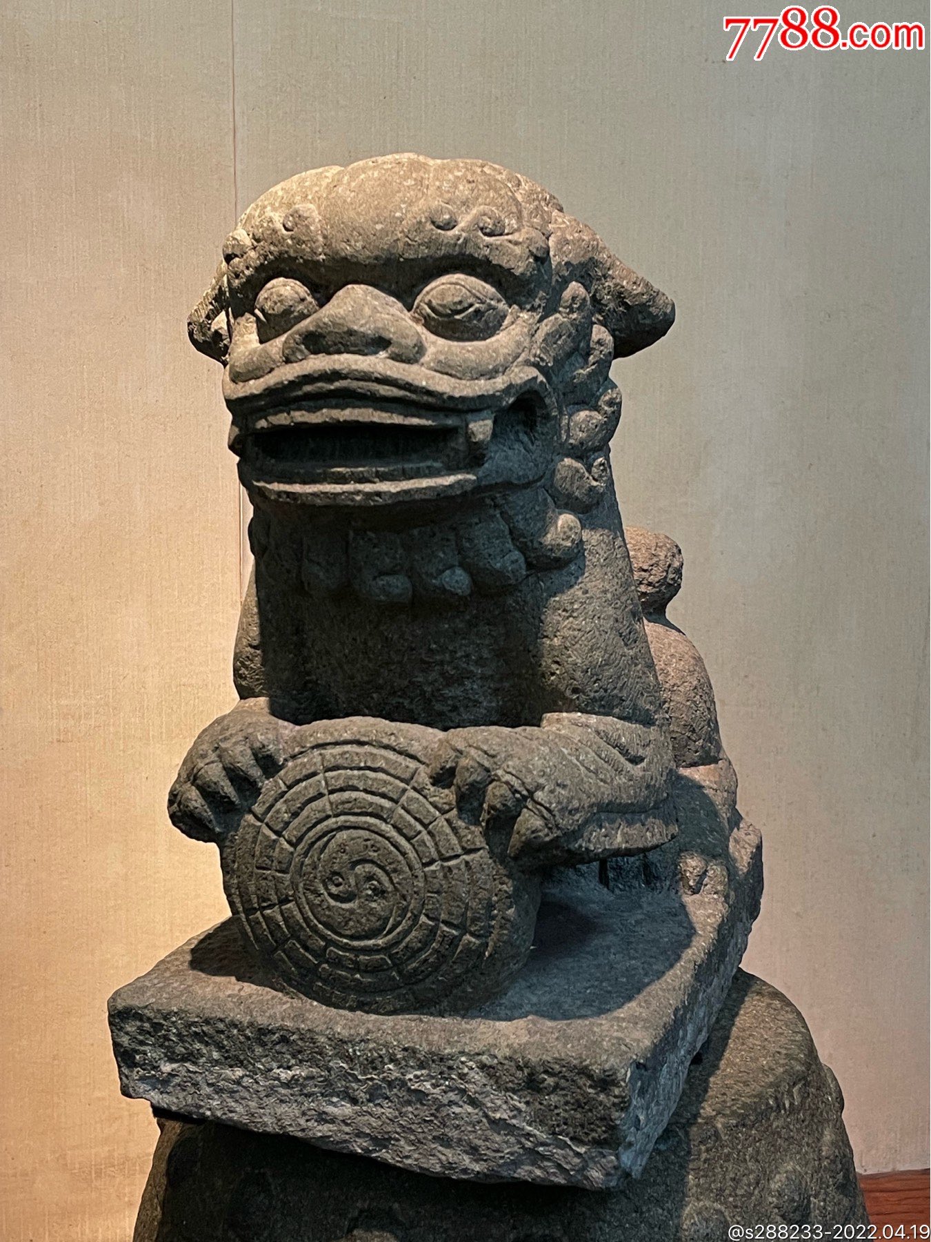 清早期闽南青石狮石敢当