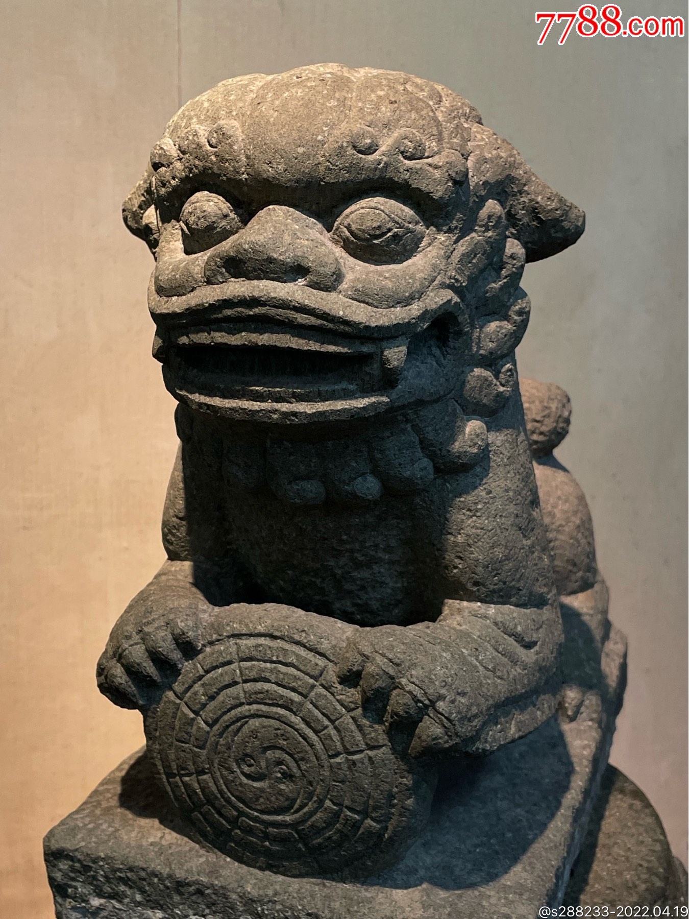 清早期闽南青石狮石敢当