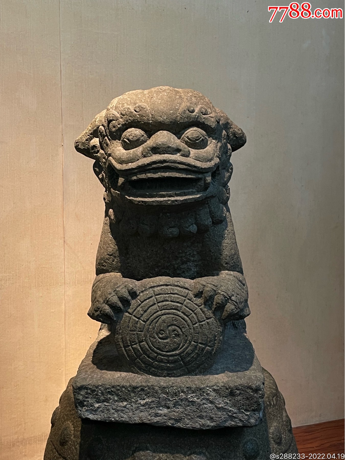 清早期闽南青石狮石敢当