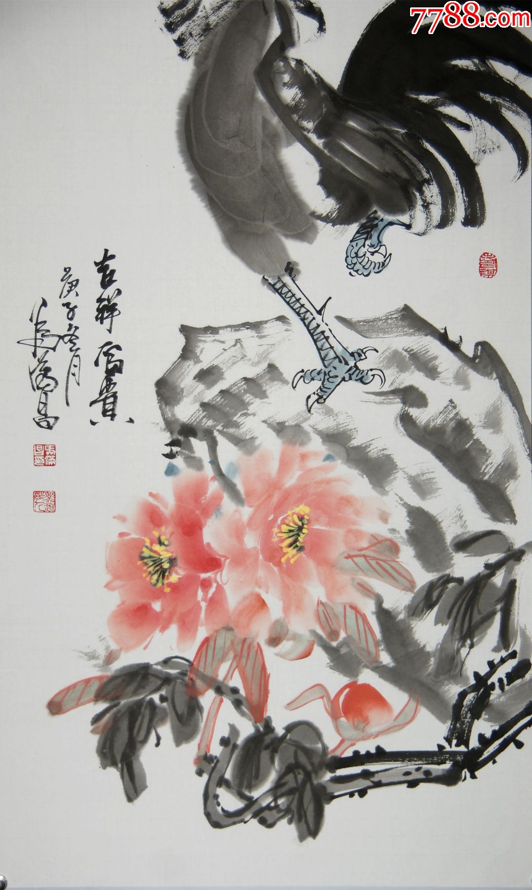 马满昌原籍河北省蠡县人当代实力派著名花鸟画家中国书画研究会理事