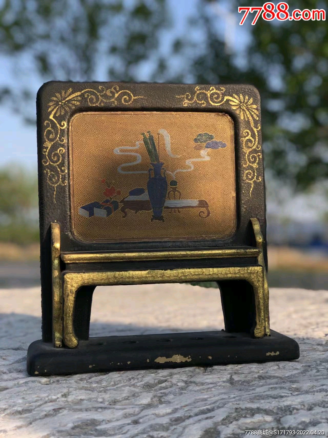 清代书房毛笔架