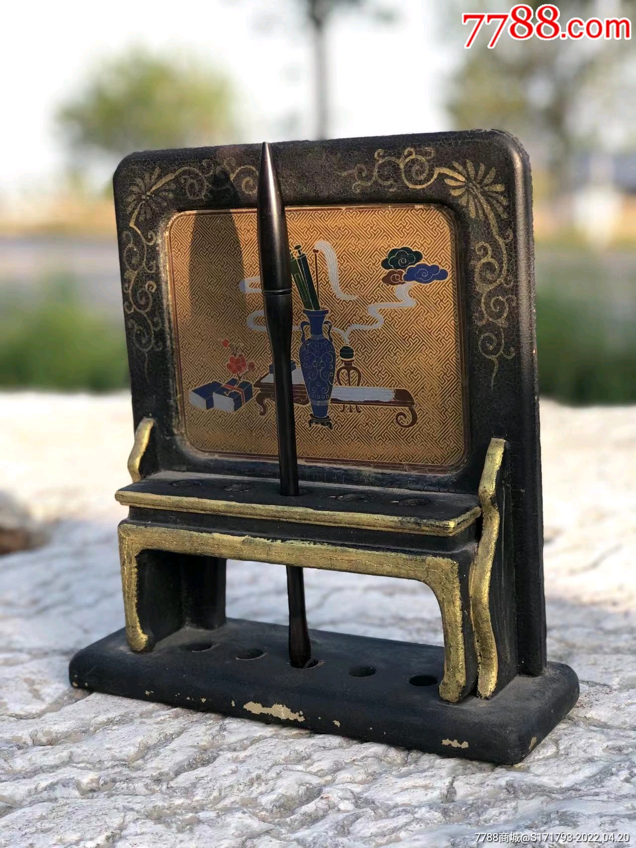 清代书房毛笔架