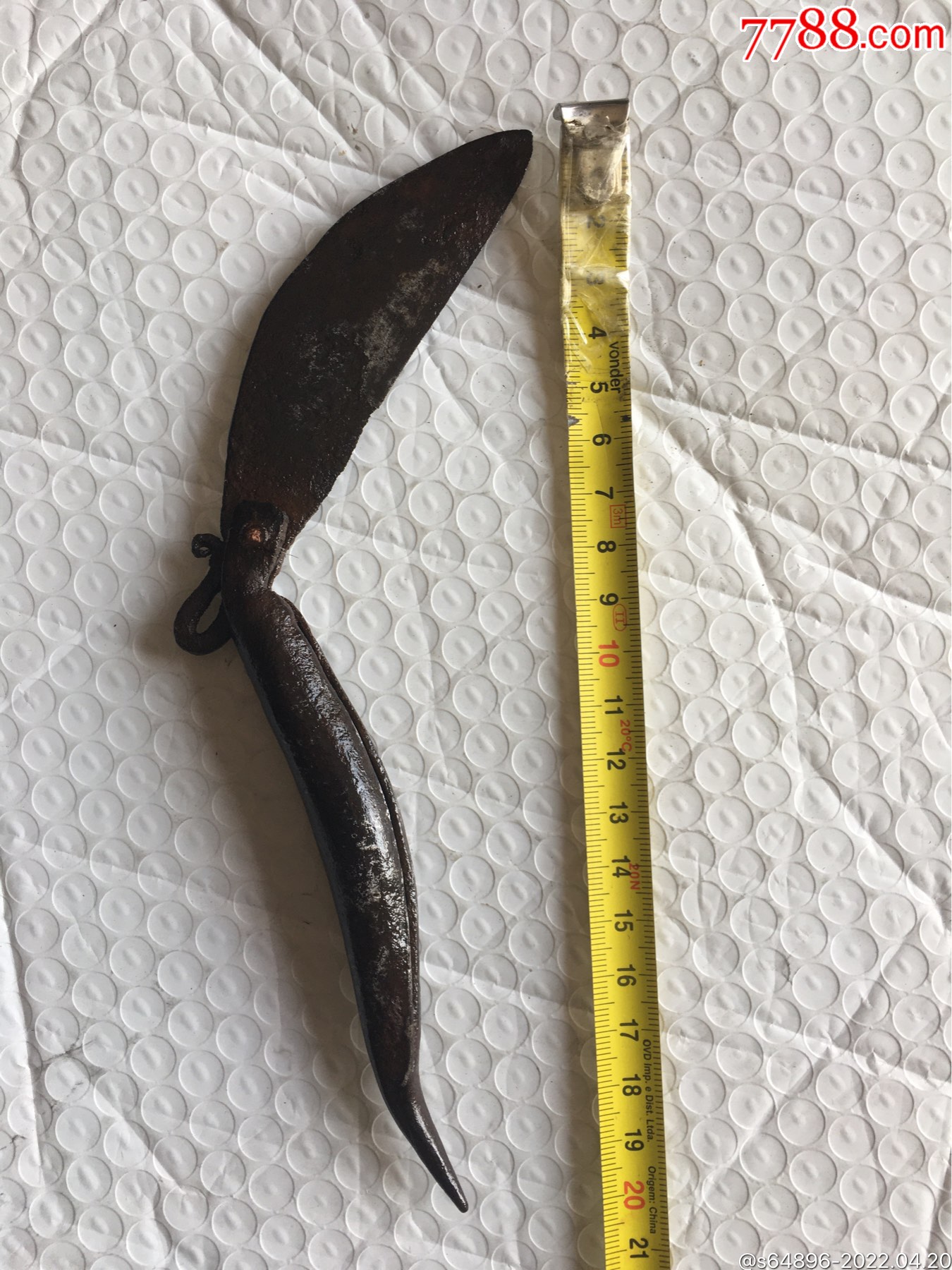 清代美工小鱼刀_价格100元【晨飞古玩】_第1张_7788收藏__收藏热线