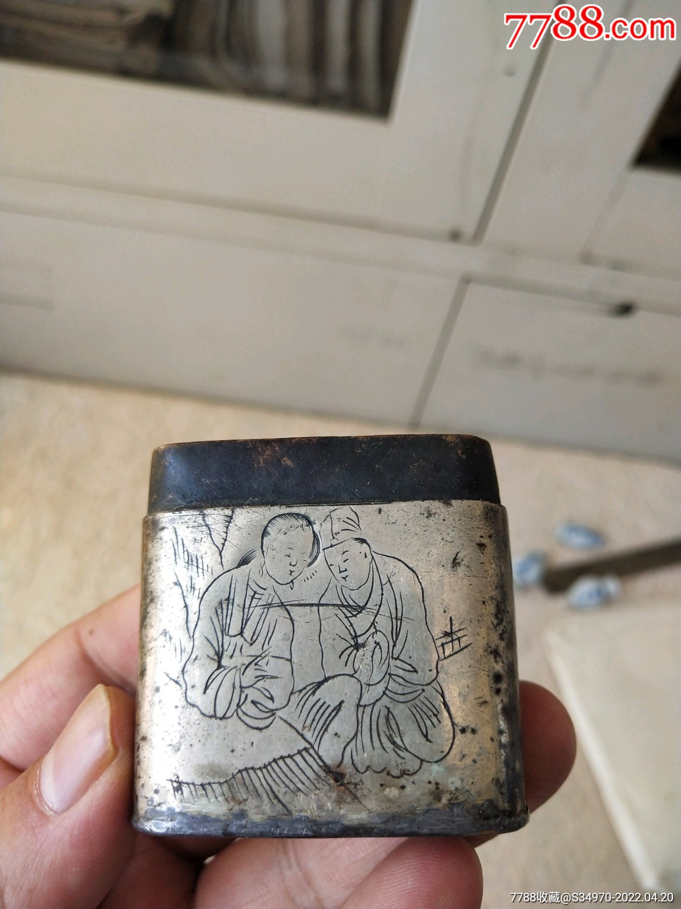 野竹上青霄-价格:680元-se86640920-烟膏罐/烟丝盒-零售-7788收藏