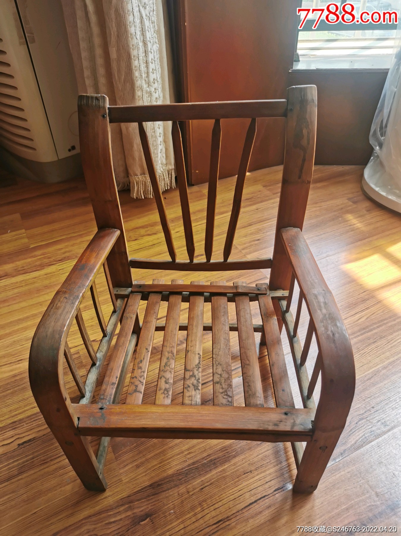 八十年代竹椅子