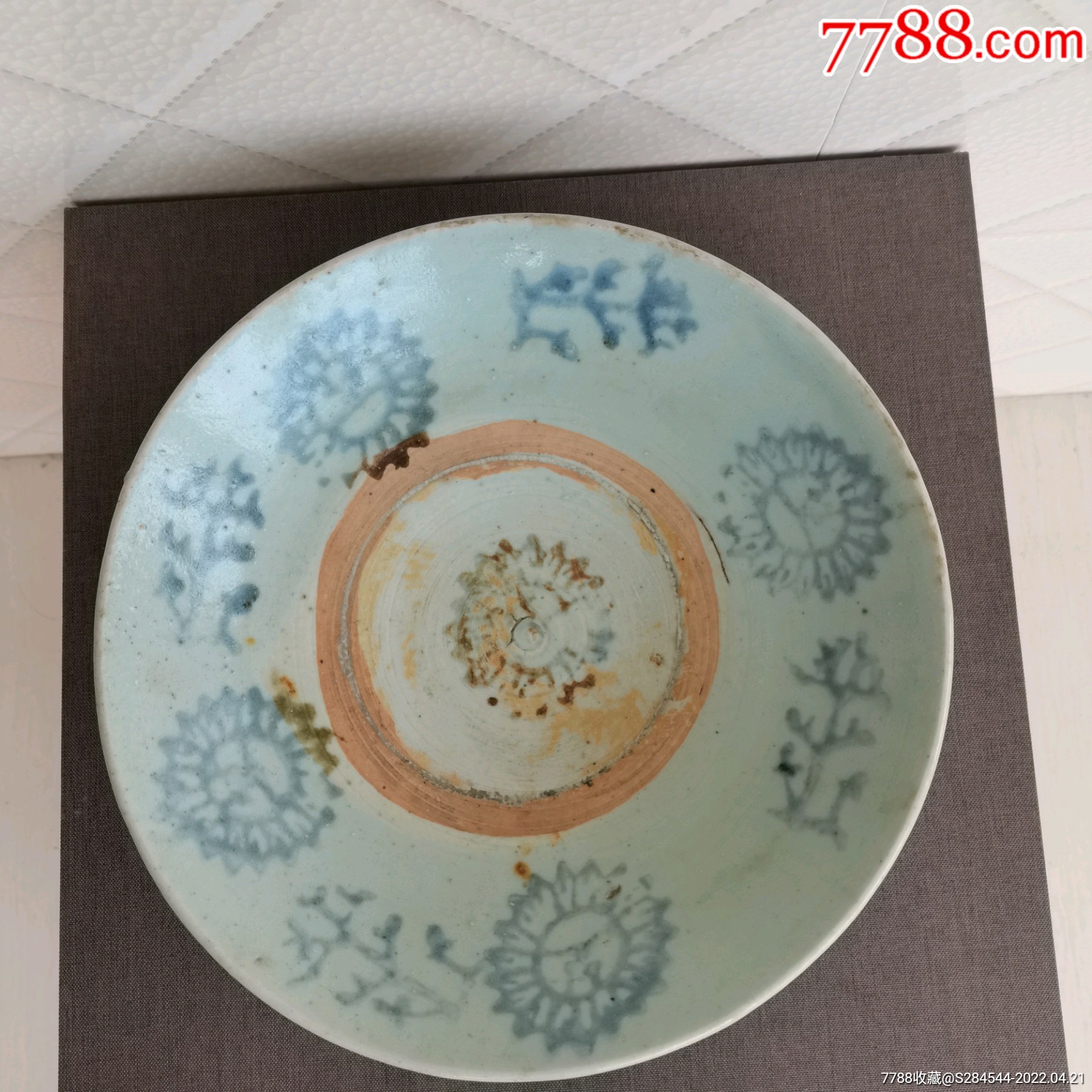 明代青花盘子_价格188元_第1张_7788收藏__收藏热线