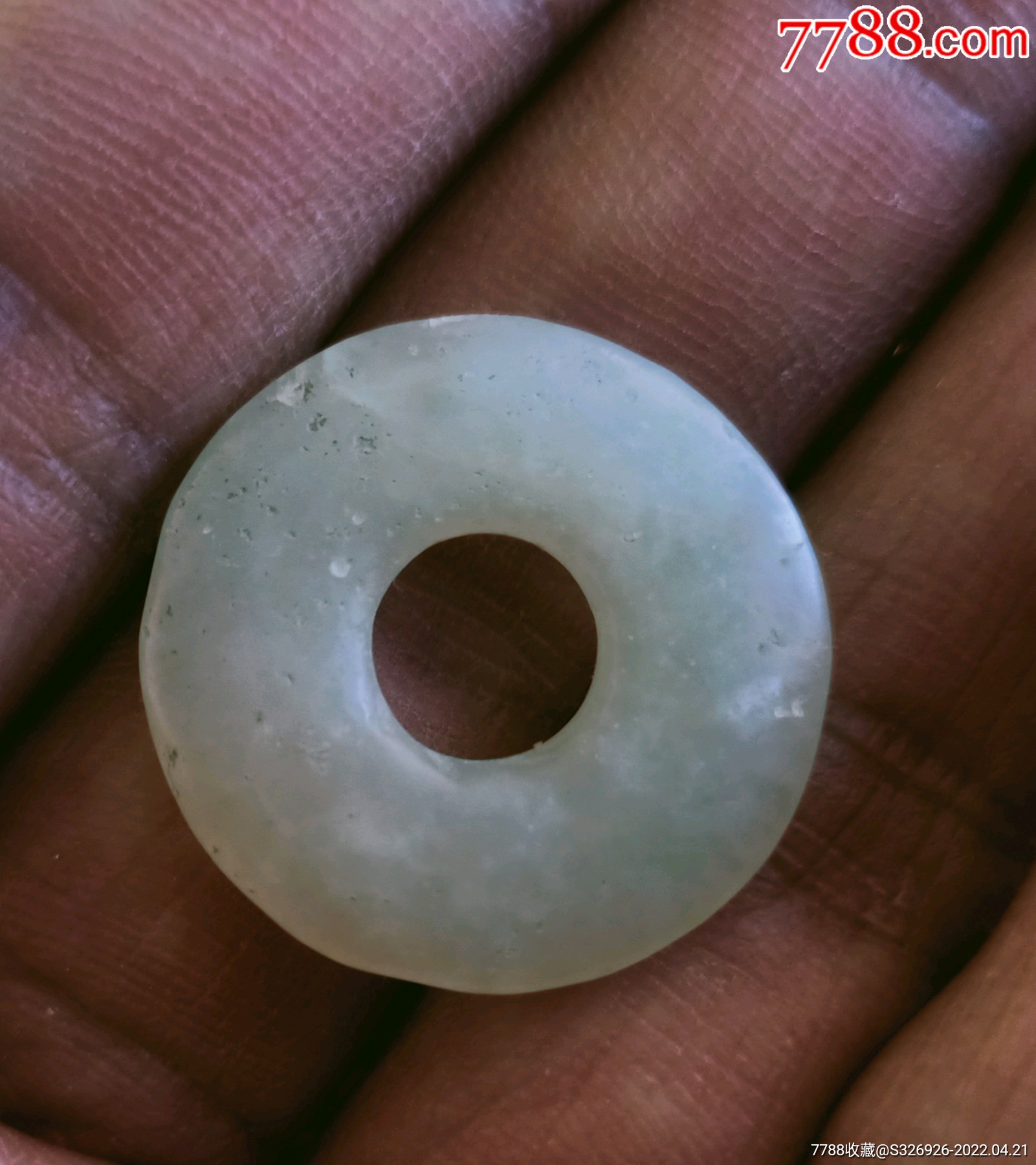 和田老玉平安扣,店内物品大优惠欢迎拿货_价格160元_第1张_7788商城