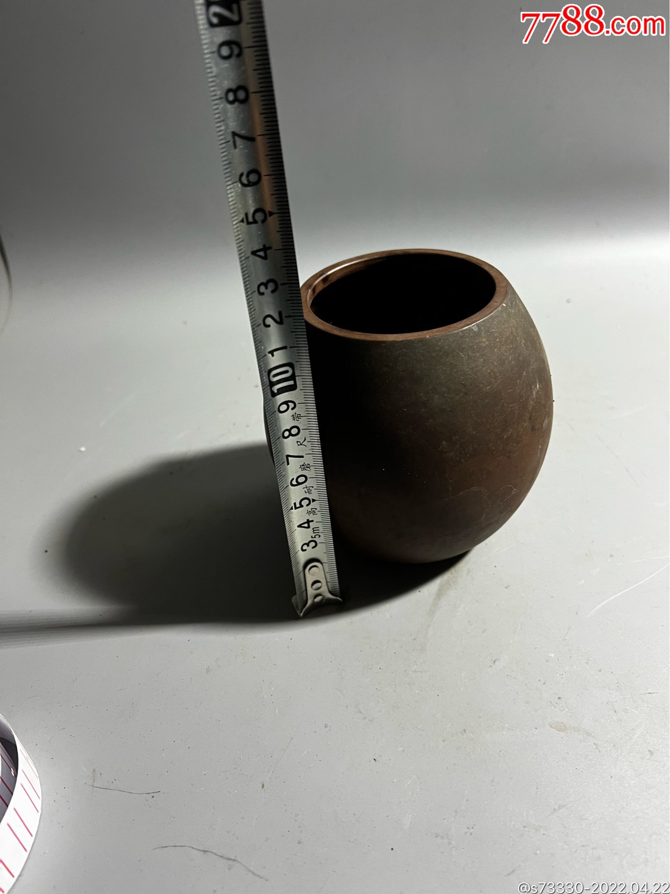 创汇期紫砂小罐子一只
