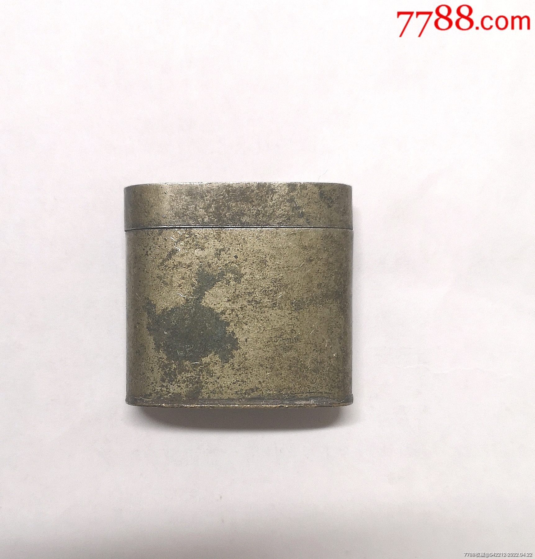 白铜小烟膏盒_价格228元_第1张_7788收藏__收藏热线